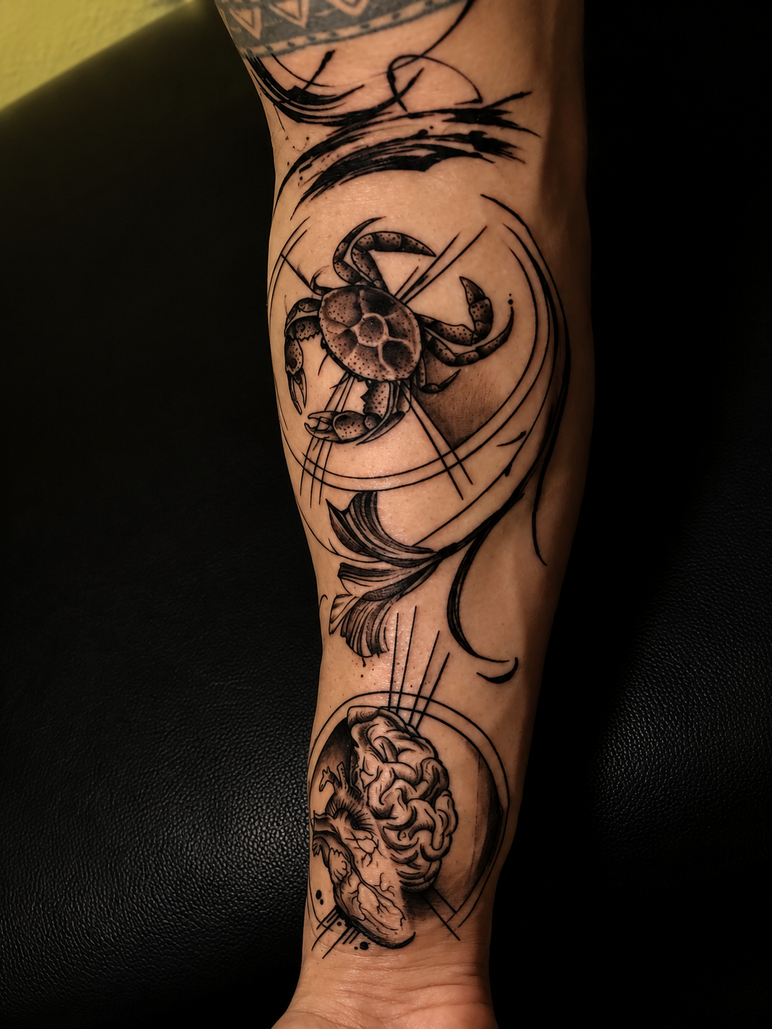 Blackwork Crab